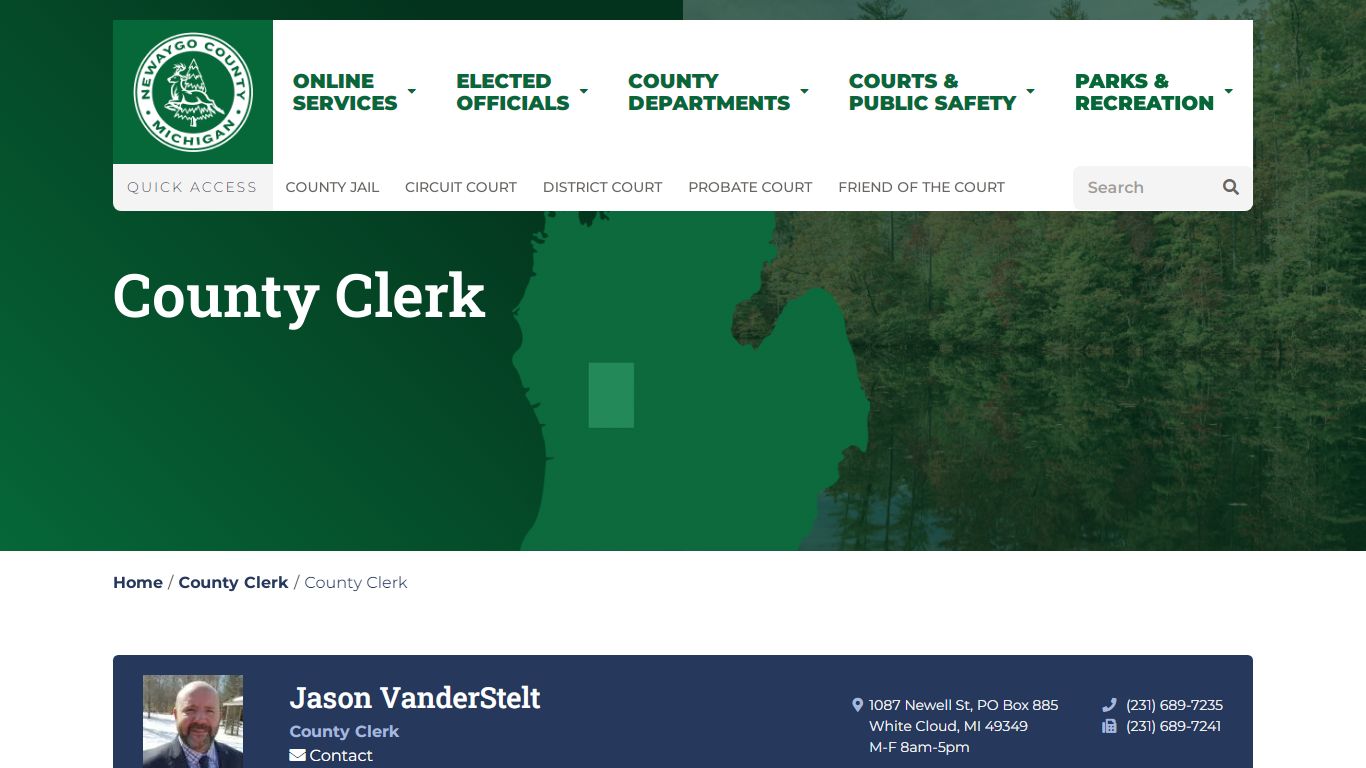 County Clerk - Newaygo County
